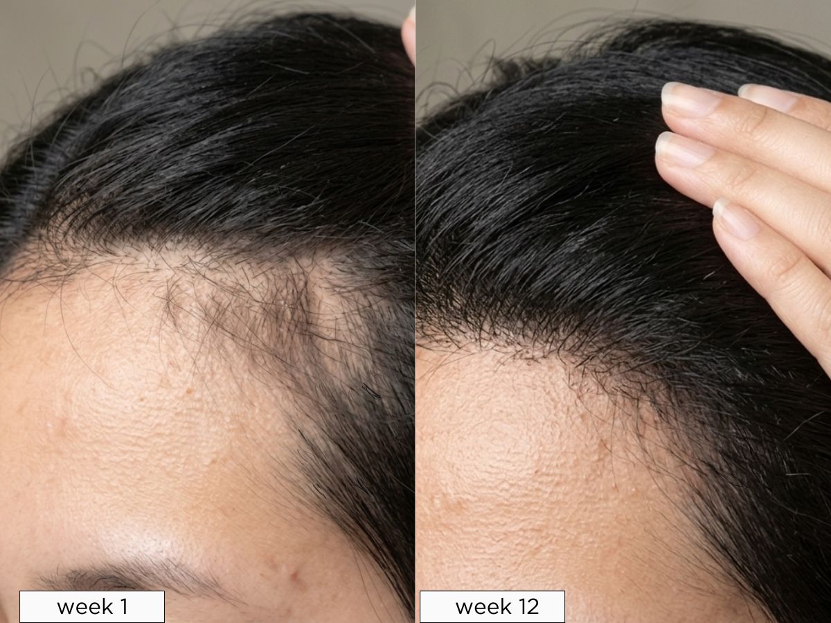 Jennifer, age 35 — before and after